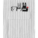 ひょっこりParity刺繍のストライプシャツ | ScoLar | 詳細画像21 