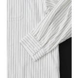 ひょっこりParity刺繍のストライプシャツ | ScoLar | 詳細画像24 