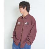 ひょっこりParity刺繍のストライプシャツ | ScoLar | 詳細画像8 