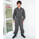 Parityキャラ宇宙刺繍 洗い加工ジャンプスーツ | ScoLar | 詳細画像10 