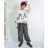 Parityキャラ宇宙刺繍 洗い加工ジャンプスーツ | ScoLar | 詳細画像12 