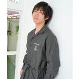 Parityキャラ宇宙刺繍 洗い加工ジャンプスーツ | ScoLar | 詳細画像11 