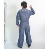 Parityキャラ宇宙刺繍 洗い加工ジャンプスーツ | ScoLar | 詳細画像14 