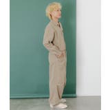 Parityキャラ宇宙刺繍 洗い加工ジャンプスーツ | ScoLar | 詳細画像19 