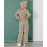 Parityキャラ宇宙刺繍 洗い加工ジャンプスーツ | ScoLar | 詳細画像20 