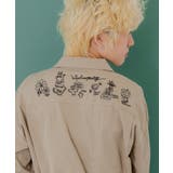 Parityキャラ宇宙刺繍 洗い加工ジャンプスーツ | ScoLar | 詳細画像21 