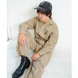 Parityキャラ宇宙刺繍 洗い加工ジャンプスーツ | ScoLar | 詳細画像22 