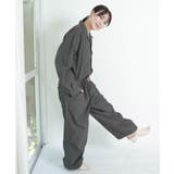 Parityキャラ宇宙刺繍 洗い加工ジャンプスーツ | ScoLar | 詳細画像3 