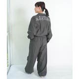 Parityキャラ宇宙刺繍 洗い加工ジャンプスーツ | ScoLar | 詳細画像4 