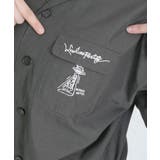 Parityキャラ宇宙刺繍 洗い加工ジャンプスーツ | ScoLar | 詳細画像5 