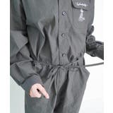 Parityキャラ宇宙刺繍 洗い加工ジャンプスーツ | ScoLar | 詳細画像6 