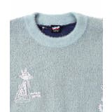 落書き調Parityキャラジャガードニットプルオーバー | ScoLar | 詳細画像13