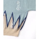 落書き調Parityキャラジャガードニットプルオーバー | ScoLar | 詳細画像16