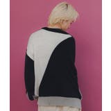 落書き調Parityキャラジャガードニットプルオーバー | ScoLar | 詳細画像4