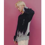 落書き調Parityキャラジャガードニットプルオーバー | ScoLar | 詳細画像5