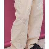 ラビルとネコのスノーメモリー裏起毛パンツ | ScoLar | 詳細画像11 