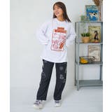 ラビルとネコのスノーメモリー裏起毛パンツ | ScoLar | 詳細画像14 