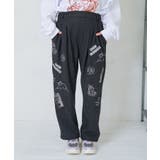 ラビルとネコのスノーメモリー裏起毛パンツ | ScoLar | 詳細画像15 