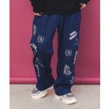 ラビルとネコのスノーメモリー裏起毛パンツ | ScoLar | 詳細画像3 