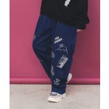 ラビルとネコのスノーメモリー裏起毛パンツ | ScoLar | 詳細画像4 