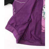 ネコとクマとチンアナゴ柄 リメイク風裏起毛パーカー | ScoLar | 詳細画像17