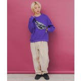 フェイクボディバッグ×ネコ刺繍付き裏毛プルオーバー | ScoLar | 詳細画像8