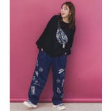 フェイクボディバッグ×ネコ刺繍付き裏毛プルオーバー | ScoLar | 詳細画像4