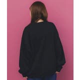 フェイクボディバッグ×ネコ刺繍付き裏毛プルオーバー | ScoLar | 詳細画像6