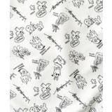 落書き調Parityキャラ厚手ボアハイネックブルゾン | ScoLar | 詳細画像18