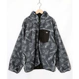 落書き調Parityキャラ厚手ボアハイネックブルゾン | ScoLar | 詳細画像19