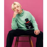 ネコ裏毛フード付きチュニック | ScoLar | 詳細画像5 