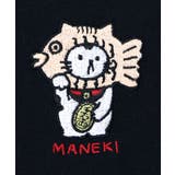 タイ焼き招きネコ刺繍ロンT | ScoLar | 詳細画像9 