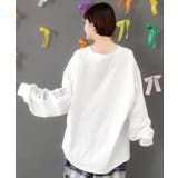 タイ焼き招きネコ刺繍ロンT | ScoLar | 詳細画像4 