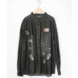 ラビルとネコのスノーメモリー刺繍デニムシャツ | ScoLar | 詳細画像16