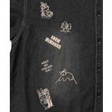 ラビルとネコのスノーメモリー刺繍デニムシャツ | ScoLar | 詳細画像18