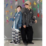 ラビルとネコのスノーメモリー刺繍デニムシャツ | ScoLar | 詳細画像2