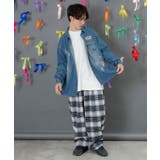 ラビルとネコのスノーメモリー刺繍デニムシャツ | ScoLar | 詳細画像4