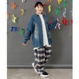 ラビルとネコのスノーメモリー刺繍デニムシャツ | ScoLar | 詳細画像9