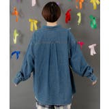 ラビルとネコのスノーメモリー刺繍デニムシャツ | ScoLar | 詳細画像10