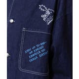 らくがき風ワッペンシャツジャケット | ScoLar | 詳細画像8 