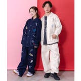 らくがき風ワッペンベルト付きパンツ | ScoLar | 詳細画像1 