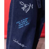 らくがき風ワッペンベルト付きパンツ | ScoLar | 詳細画像7 