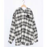 正月太りネコ柄デニムorチェックシャツパーカー | ScoLar | 詳細画像21 