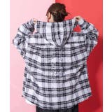 正月太りネコ柄デニムorチェックシャツパーカー | ScoLar | 詳細画像11 