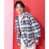 正月太りネコ柄デニムorチェックシャツパーカー | ScoLar | 詳細画像2 