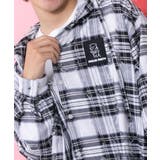 正月太りネコ柄デニムorチェックシャツパーカー | ScoLar | 詳細画像6 