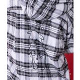 正月太りネコ柄デニムorチェックシャツパーカー | ScoLar | 詳細画像7 