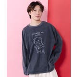 正月太りネコ柄刺繍ヴィンテージ風プルオーバー | ScoLar | 詳細画像2 