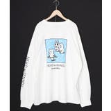 ネコの洗脳柄ロングスリーブTシャツ | ScoLar | 詳細画像14 