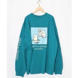 ネコの洗脳柄ロングスリーブTシャツ | ScoLar | 詳細画像18 